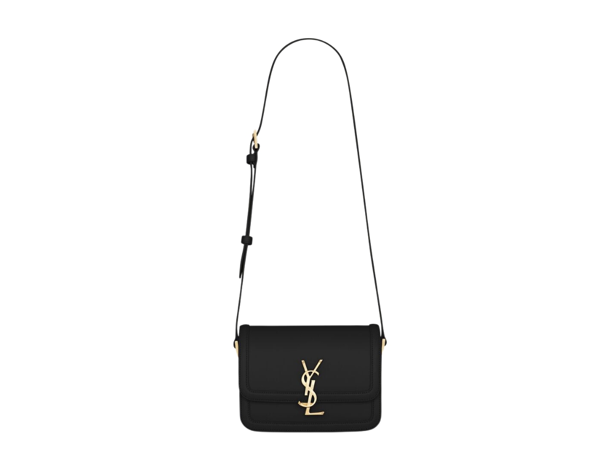 Sasom Saint Laurent Solferino Small Satchel In Box Saint Laurent Leather With Bronze