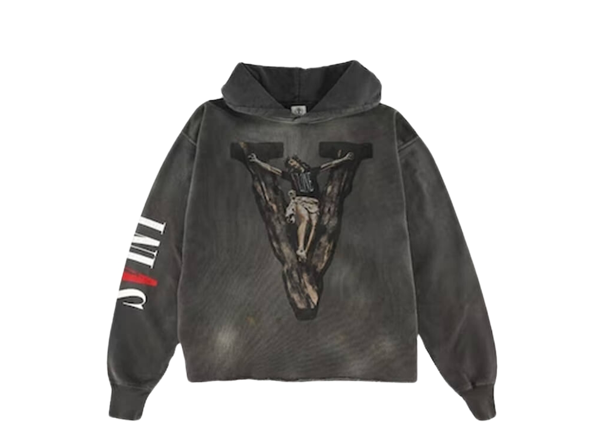 トップス SAINT Mxxxxxx x VLONE L/S T-Shirt Black Saint Mxxxxxx x VLONE Bone L/S T-Shirt Vintage Black Men's
