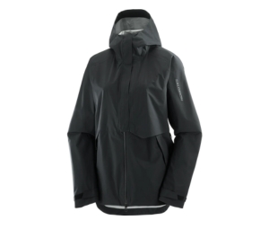 Buy Salomon Women's Shell Jacket Outerpath Pro 2.5L Deep Black at Sasom – Authentic and Ready to Ship