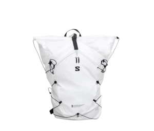 Salomon x BBS Backpack In White And Black
