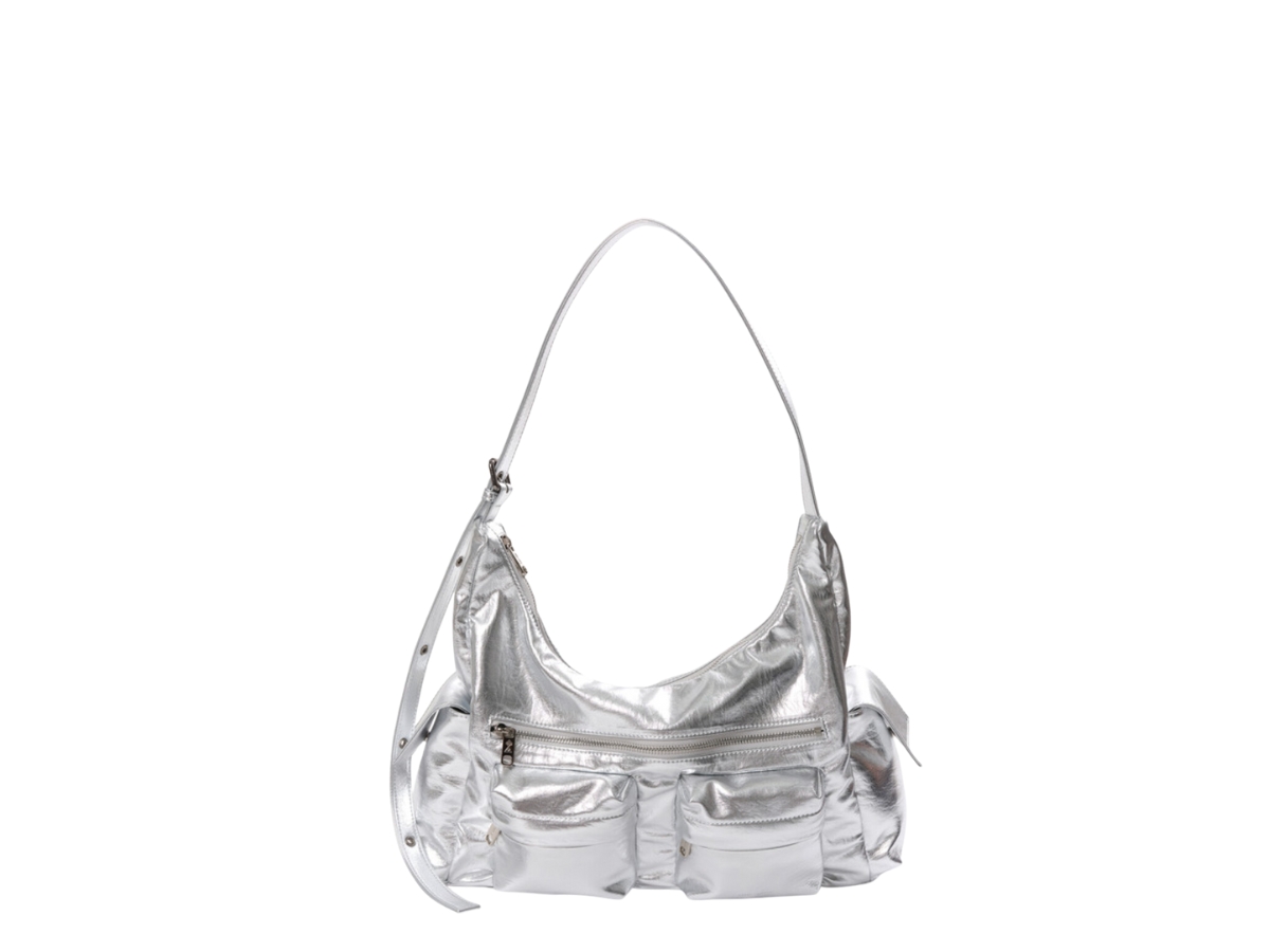 SAMO ONDOH/セイモオンド pocket mug bag L nappa SAMO ONDOH Pocket Mug Bag L Nappa Black – Shoulder Tote Fits