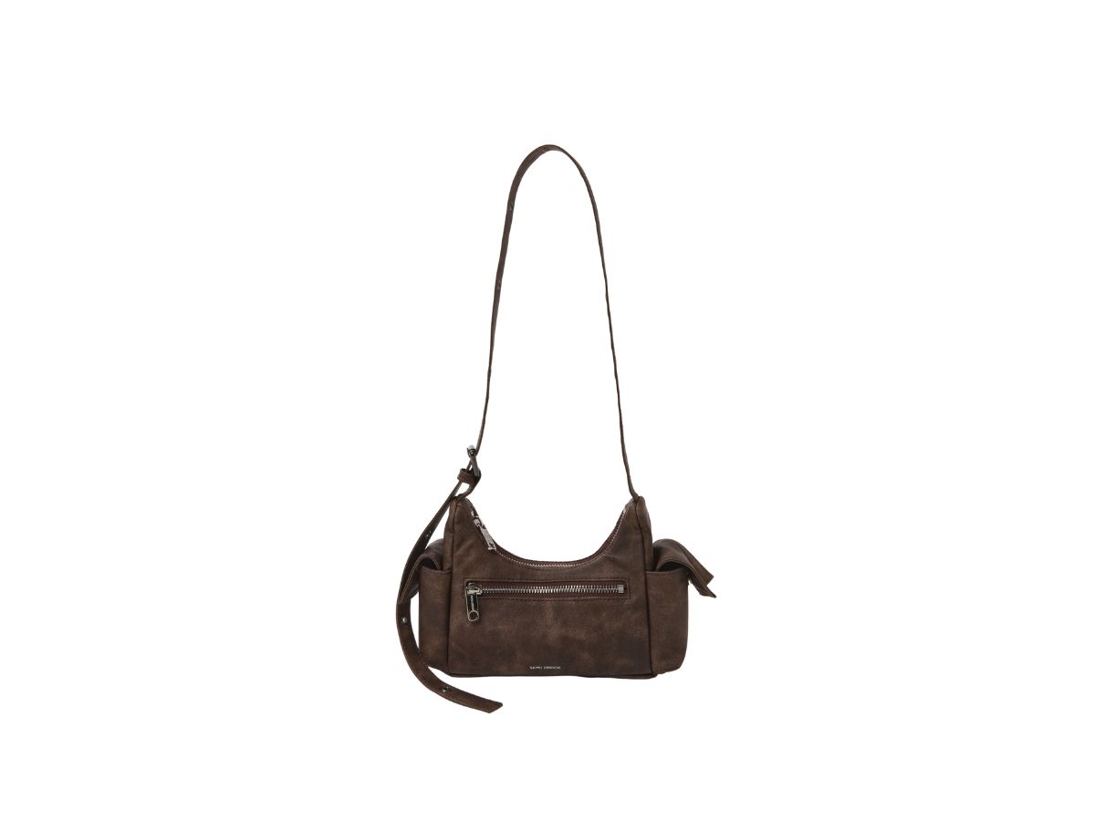 Buy Samo Ondoh Pocket Mug Bag Mini Vintage Brown | SASOM