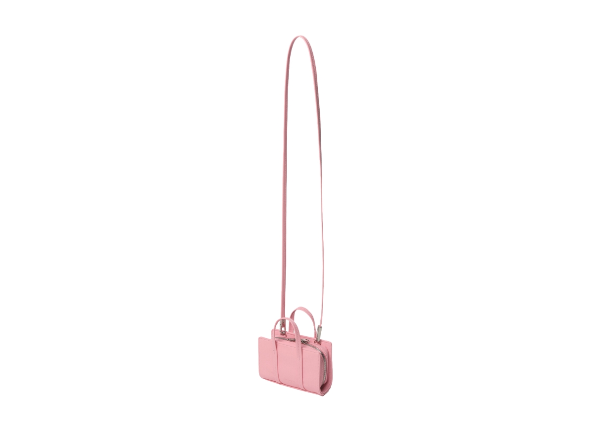 Samo Ondoh Zip Didi Bag Mini In Nappa Leather Pink