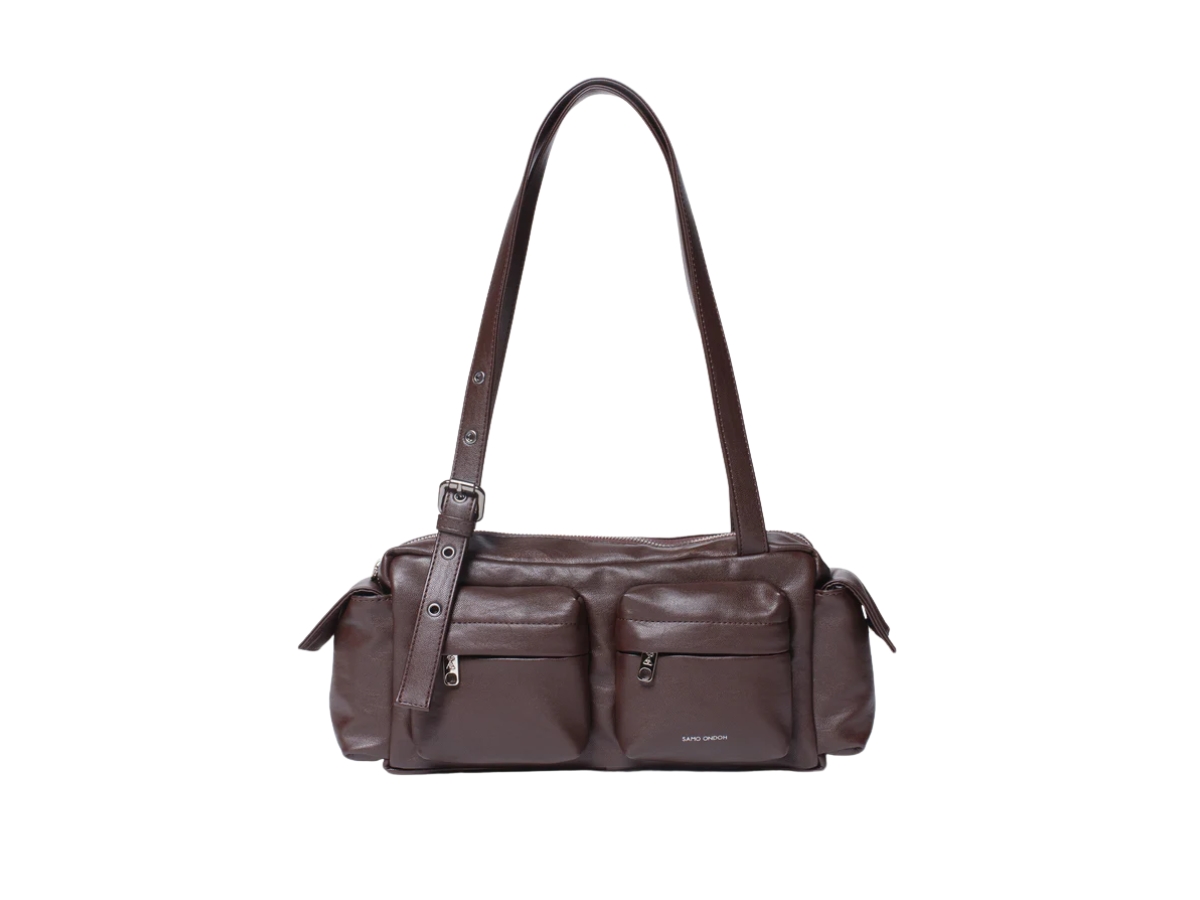 Buy Samo Ondoh Pocket Utility Bag M Nappa Chocolate | SASOM