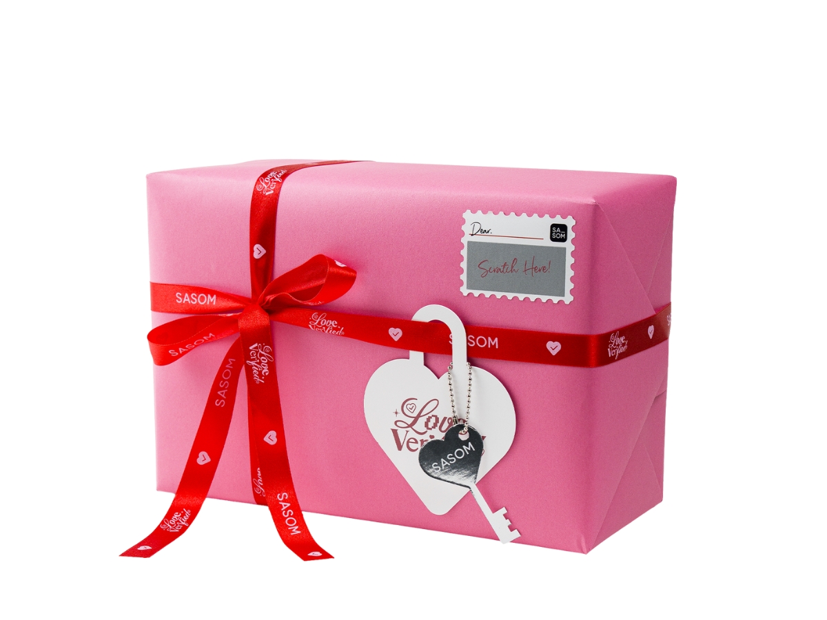 Buy Gift Wrapping (Rosie Pink: Love Verified) at Sasom – Authentic and Ready to Ship