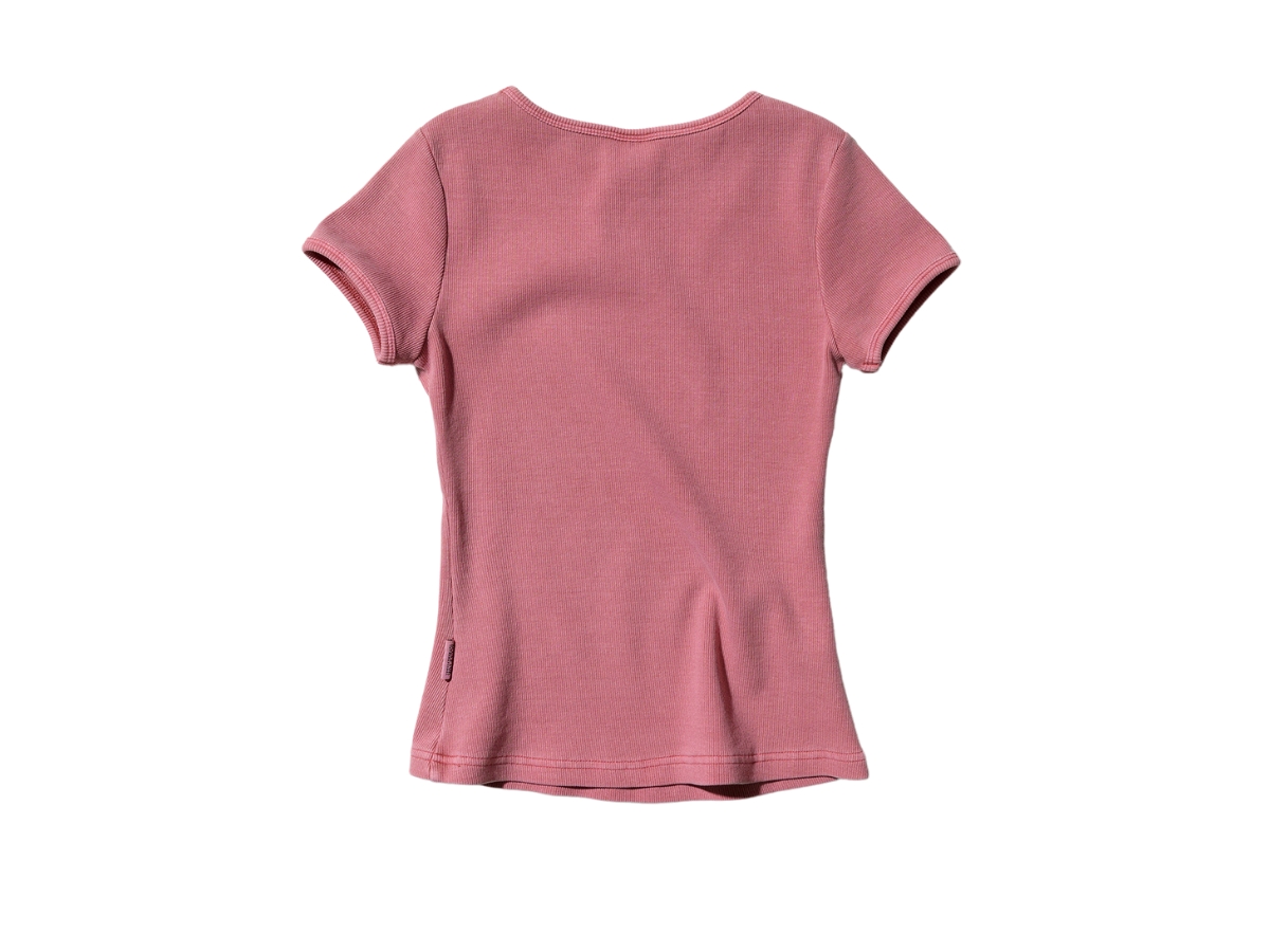 Sculptor Archive Pigment Baby Tee Dusty Pink | ของแท้