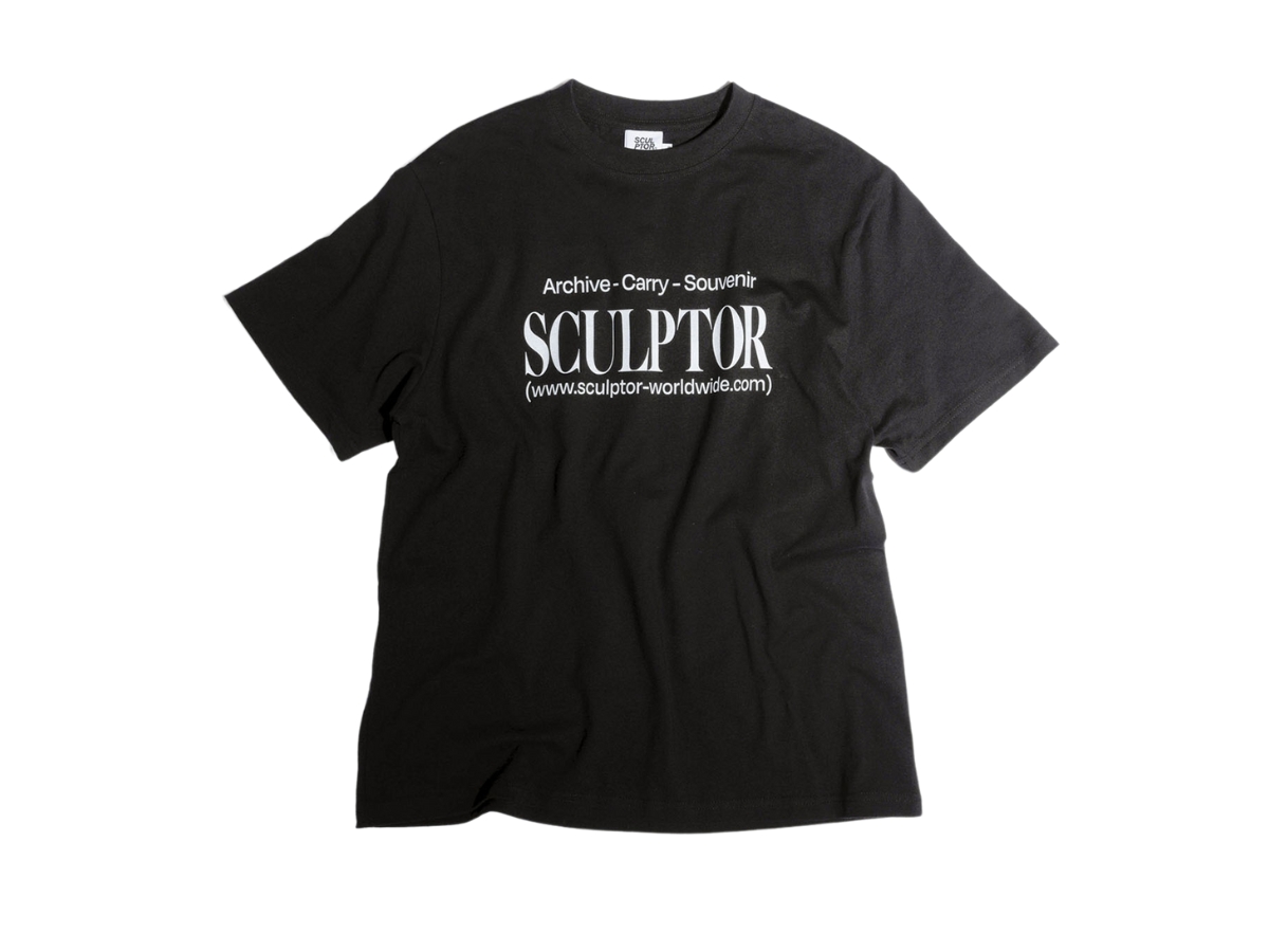 ★SCULPTOR★ Zodiac Sign Tee Black SC24S203BK Sculptor Classic Logo Tee Black Shop Authentic at SASOM