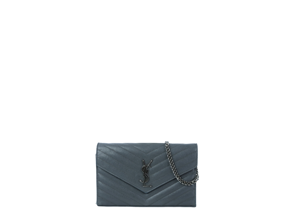 Buy Saint Laurent Woc 9 Handbag Grey at Sasom – Authentic and Ready to Ship