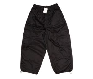 Snoop Wide Cargo Outdoor Trousers Black