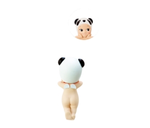 (เช็คการ์ด) Sonny Angel Panda (Mini Figure Hippers)