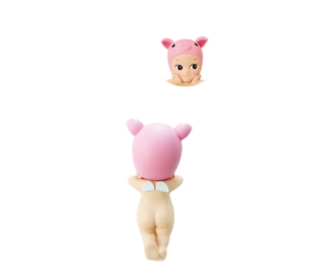 (เช็คการ์ด) Sonny Angel Pig (Mini Figure Hippers)