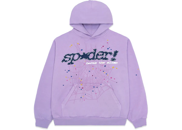 Buy Sp5der Acai Hoodie Purple at Sasom – Authentic and Ready to Ship