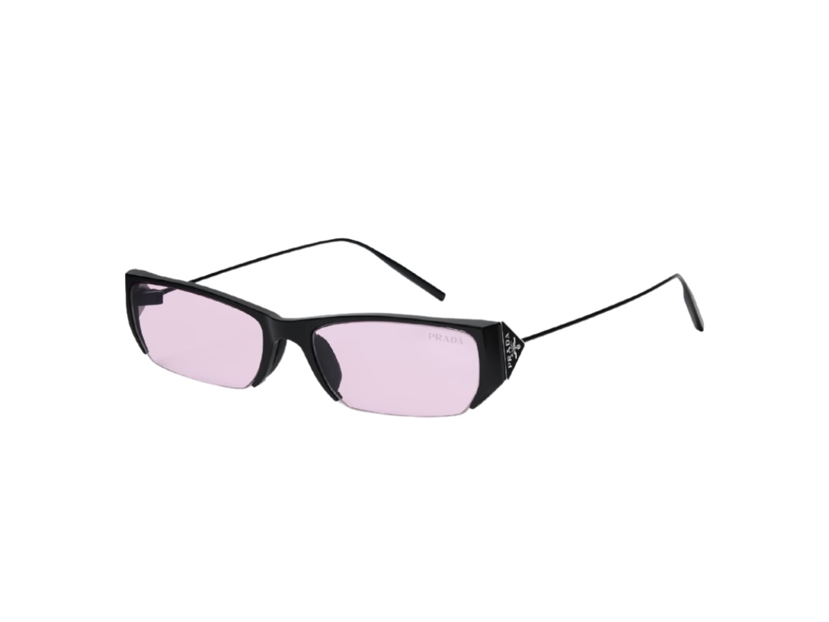 Prada X Gentle Monster 2 M01(V) Eyeglasses Black Pink Lenses