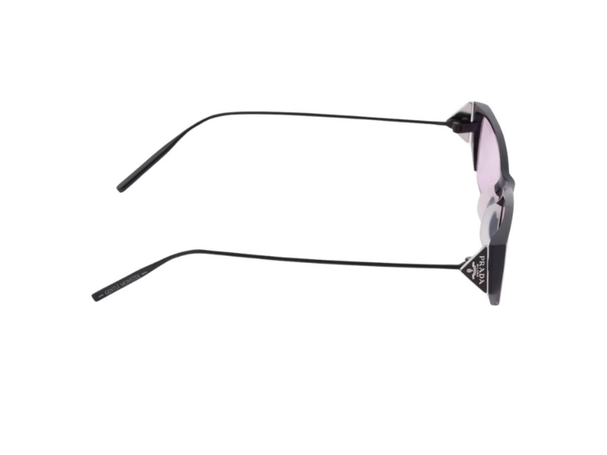 Prada X Gentle Monster 2 M01(V) Eyeglasses Black Pink Lenses