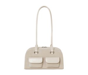 Buy Stand Oil Chubby Bag In Vegan Leather Cream Combi at Sasom – Authentic and Ready to Ship