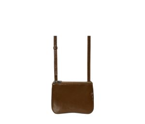 Stand Oil Cookie Accordion Bag Brown