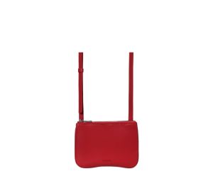 Stand Oil Cookie Accordion Bag Red