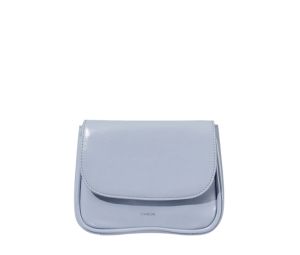Stand Oil Cookie Bag In Glossy Wrinkle Material Blue