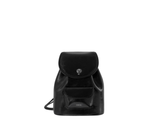 Stand Oil Mini Ditto Backpack In Glossy And Soft-Touch Materials Black