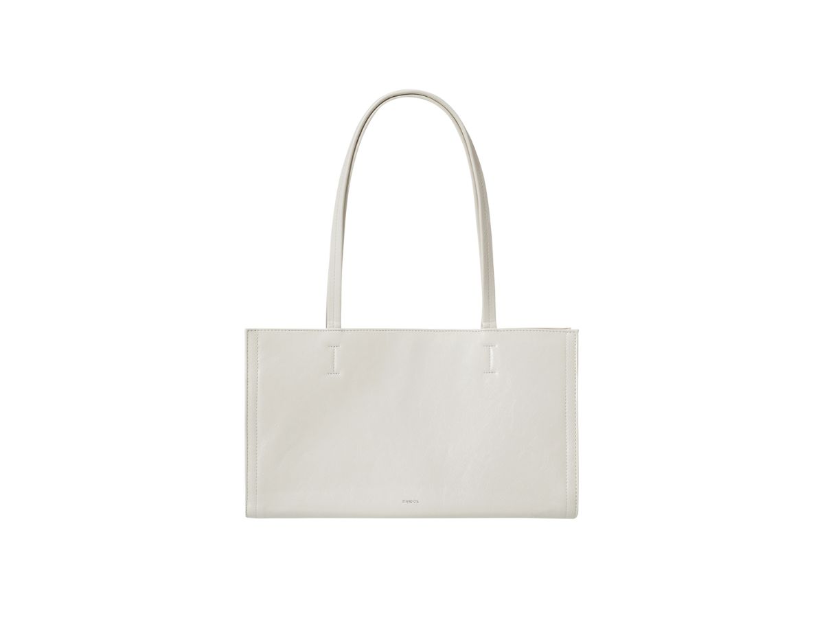 STAND OIL Oblong Bag Cream Korean Brand Women's Bag | eBay