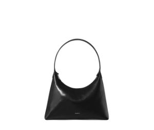 Stand Oil Plump Bag In Glossy And Soft-Touch Materials Black