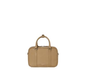 Buy Stand Oil Toast Bag In Nappa Textured Material With Attractive Wrinkles Sand at Sasom – Authentic and Ready to Ship