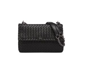 Buy STEEL INTRECCIATO NAPPA SMALL OLIMPIA BAG at Sasom – Authentic and Ready to Ship