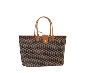 Buy Goyard Saint Louis PM Bag Croc Universel Black Tan at Sasom – Authentic and Ready to Ship