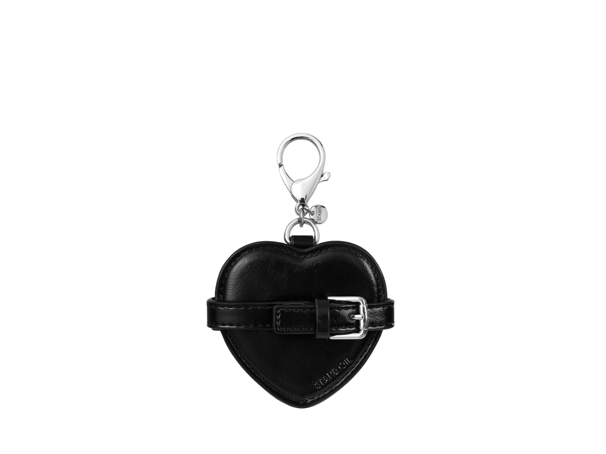Buy Stand Oil Belted Mirror Keyring Black at Sasom – Authentic and Ready to Ship