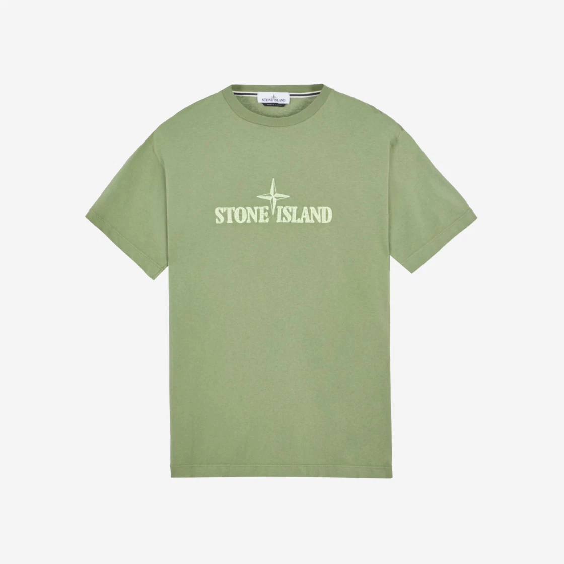 SASOM | apparel Stone Island 21579 Stitches Two Embroidery T-Shirt