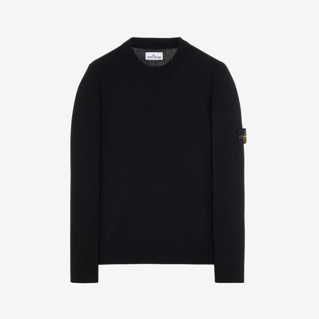 Lambswool Sweater Stone Island Knit Crewneck Stone Island Knitted