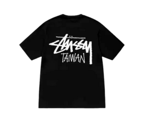 Buy Stussy Stock Taiwan Tee Black at Sasom – Authentic and Ready to Ship