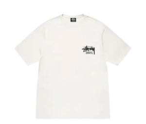 Buy Stussy Stock Taiwan Tee White at Sasom – Authentic and Ready to Ship