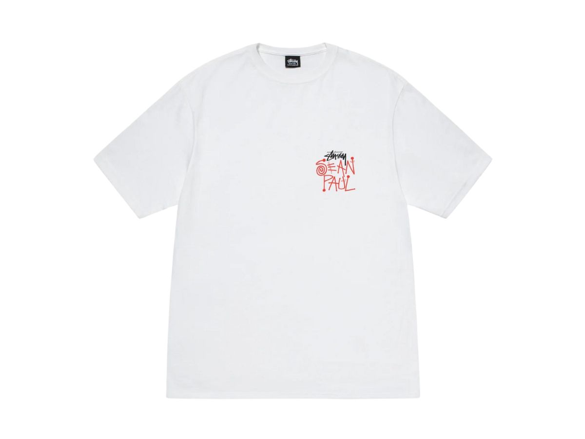 ช้อป Stussy & Sean Paul Tee Whiteของแท้ที่ SASOM