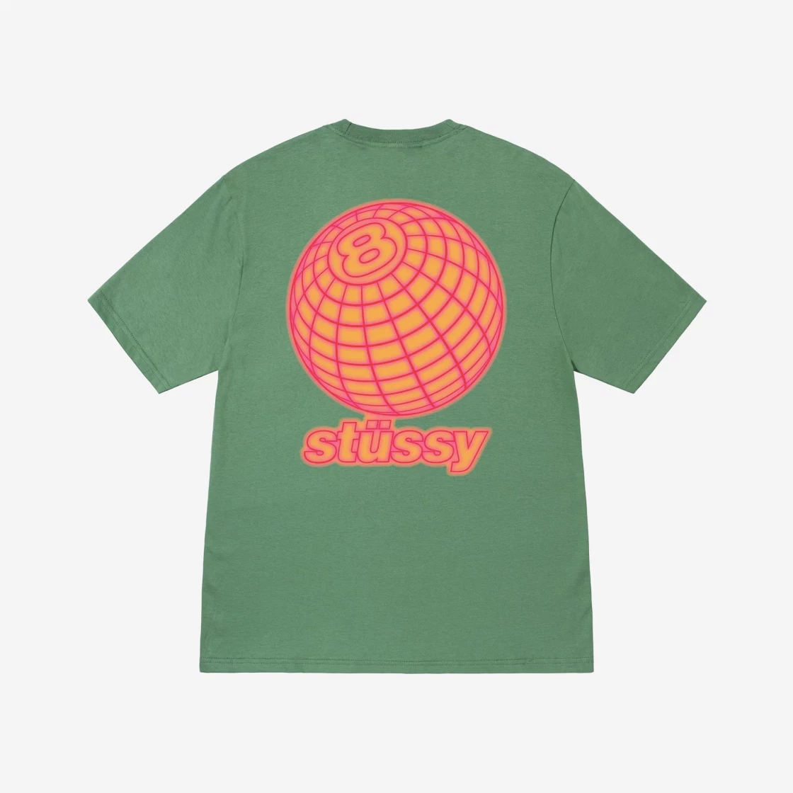 ★送料・関税込★STUSSY★MR. BLOB SPIRAL TEE★Tシャツ★Green Stussy 8 Ball Grid T-Shirt Green Shop Authentic at SASOM