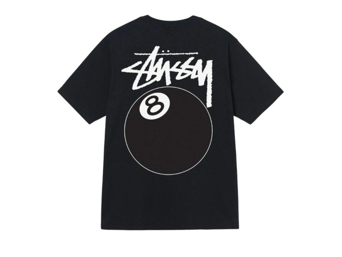 SASOM | apparel Stussy 8 Ball T-Shirt Black (22SS) Check the latest ...