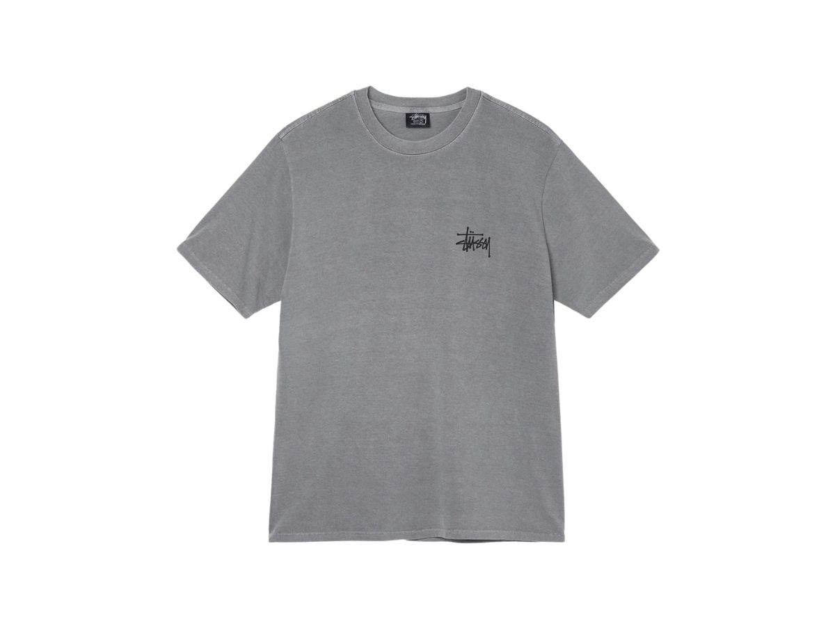 ★【Stussy】★Stussy Arachnid T-Shirt Pigment Dyed Grey★ ช้อป Stussy Basic Pigment Dyed Tee Greyของแท้ที่ SASOM