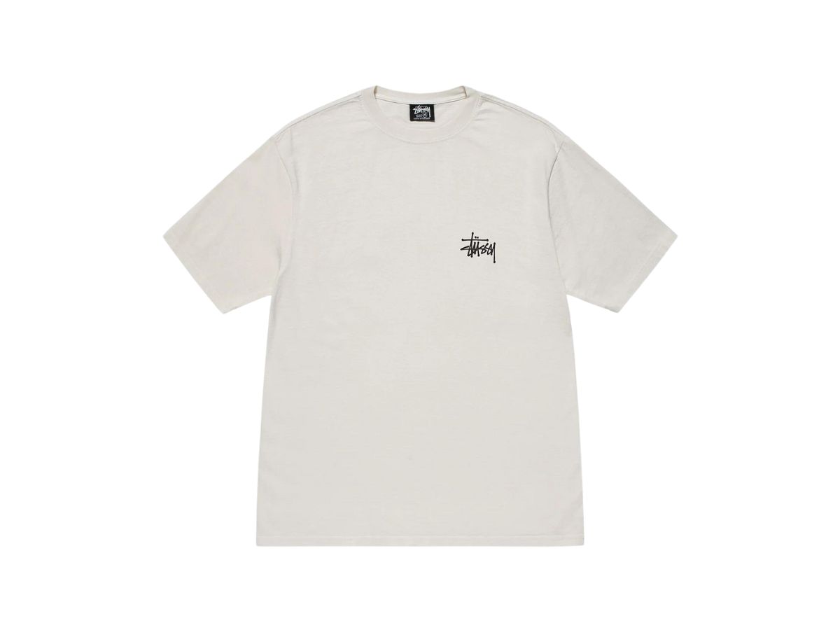Buy Stussy Basic Pigment Dyed Tee Natural 2023 | SASOM