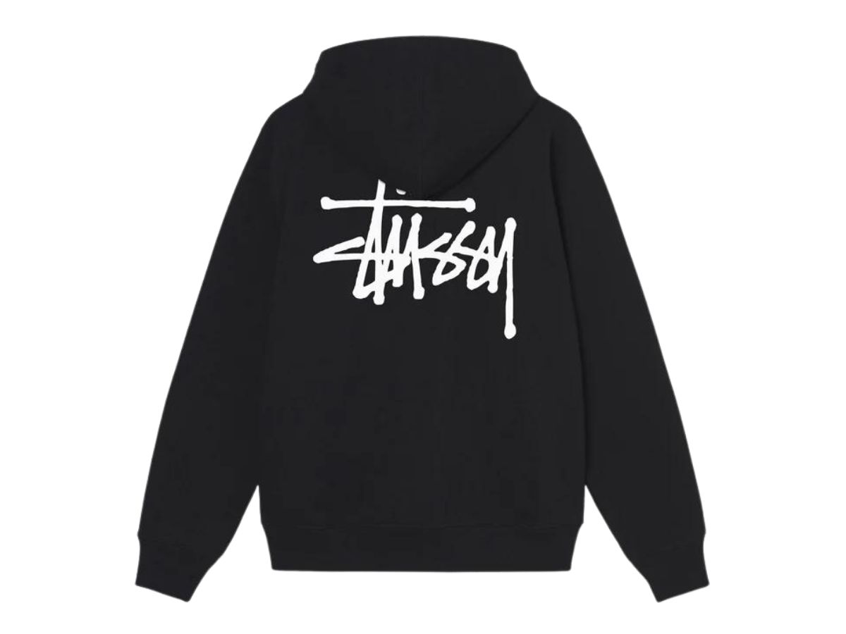 SASOM | apparel Stussy Basic Stussy Hoodie Black (SS22) Check the ...