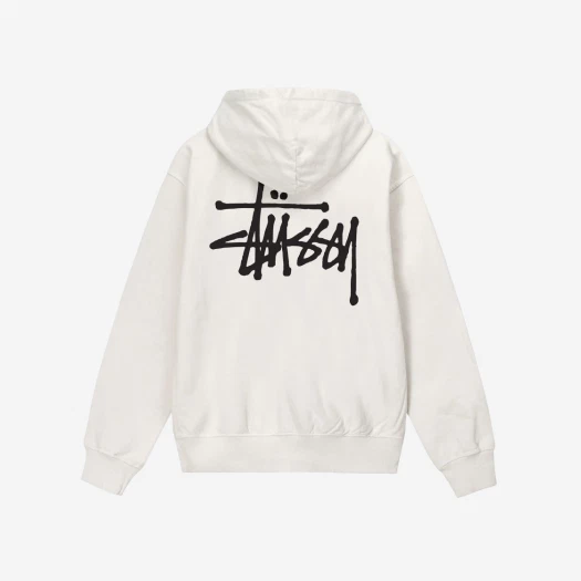 Stussy Basic Stussy Pigment Dyed Hoodie Natural
