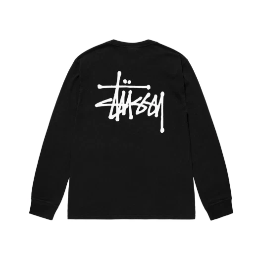 ★人気★【Stussy】★Stussy Basic Stussy LS T-Shirt 2023★ T-shirt Stüssy Basic Stussy LS Tee | Freshlabels.com