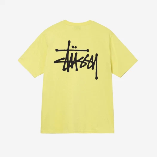 Stussy Basic Stussy T-Shirt Yellow 2022