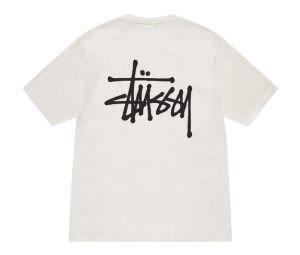 Stussy Basic Stussy Tee Pigment Dyed Natural