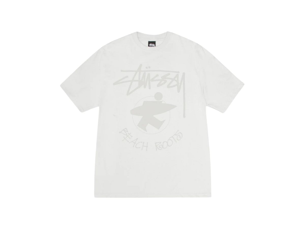 Buy Stussy Beach Roots Tee Pigment Dyed Natural | SASOM