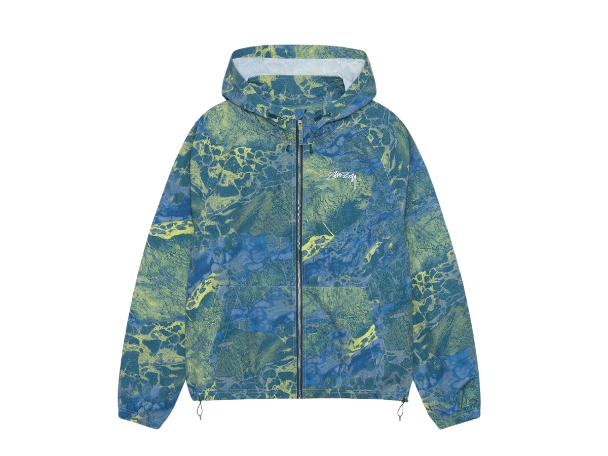 Stussy Beach Shell Realtree Wav3 Wave3 Blue Yellow