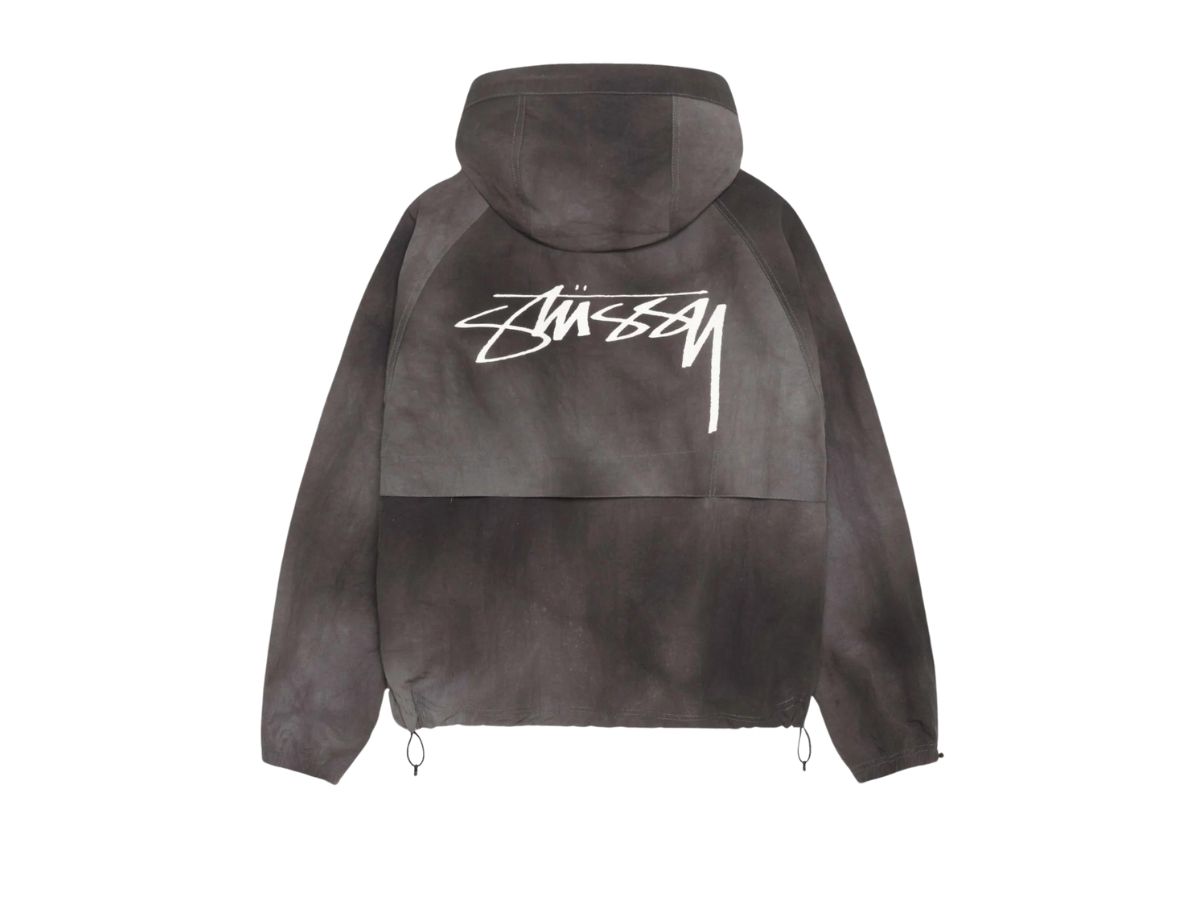 SASOM | apparel Stussy Beach Shell Wave Dye Black Check the latest