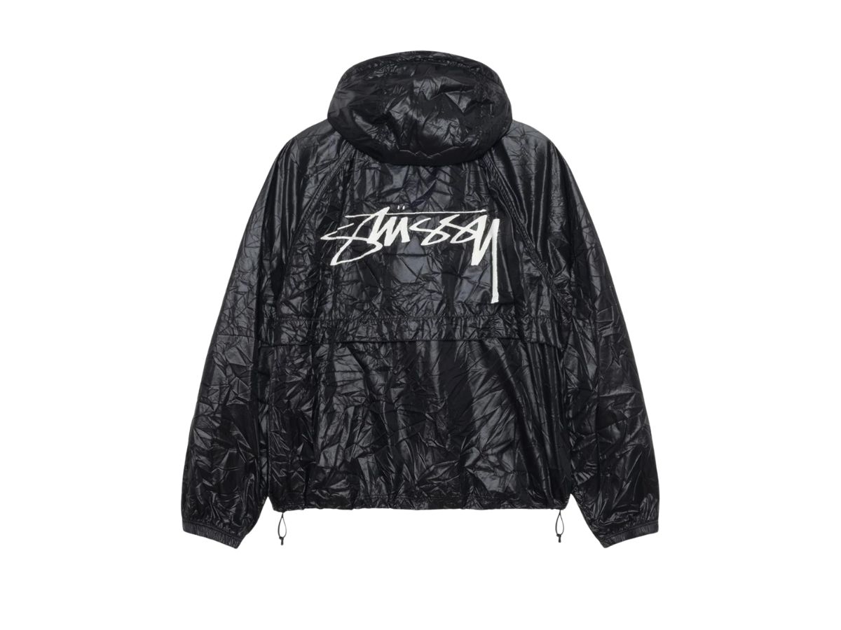 ช้อป Stussy Beach Shell Wrinkled Nylon Blackของแท้ที่ SASOM