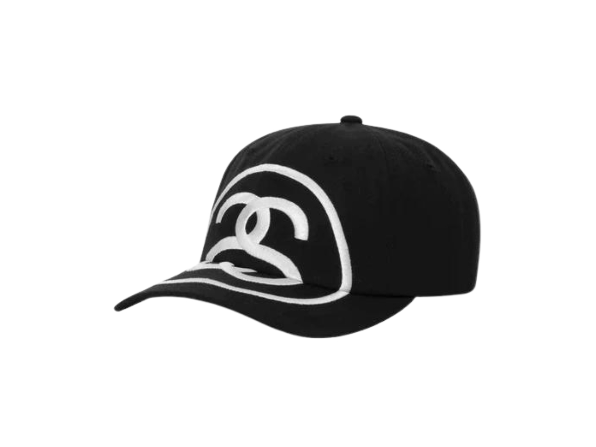 Stussy Low Profile Big Basic Snapback Black Men's - SS24 - US