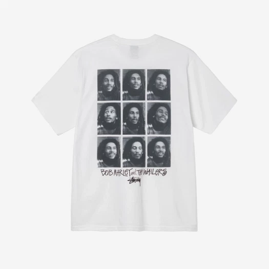 Stussy Bob Frames T-Shirt White