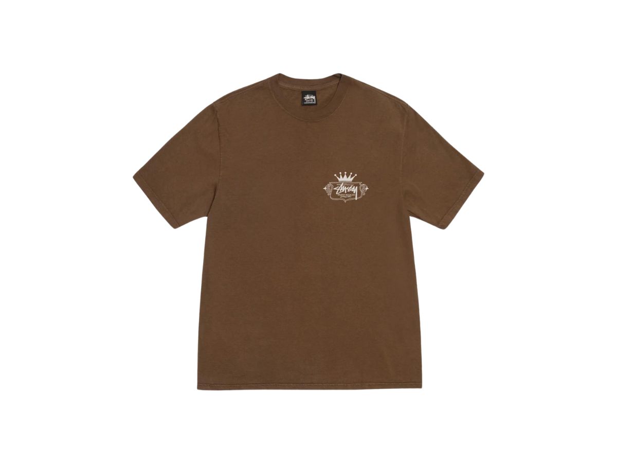 Buy Stussy Built To Last Tee Pigment Dyed Brown | SASOM